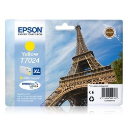 DESCATALOGADO - Tinta Original EPSON T7024 C13T70244010 Amarillo