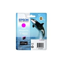 Tinta Original EPSON T7603 C13T76034010 Magenta