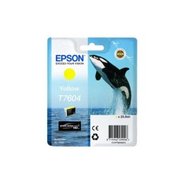 Tinta Original EPSON T7604 C13T76044010 Amarillo