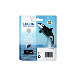 Tinta Original EPSON T7609 C13T76094010 Negro Light Light