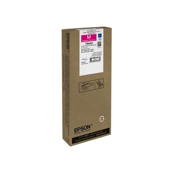 Tinta Original EPSON T9443 C13T944340 Magenta