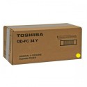 Unidad de Tambor Amarillo Original TOSHIBA ODFC34Y 6A000001579 para e-STUDIO 287cs 347cs 407cs (30k)