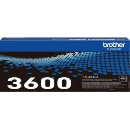 Toner Original BROTHER TN3600 Negro (3k)