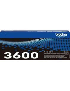 TONER ORIGINAL BROTHER TN3600 NEGRO (3k)