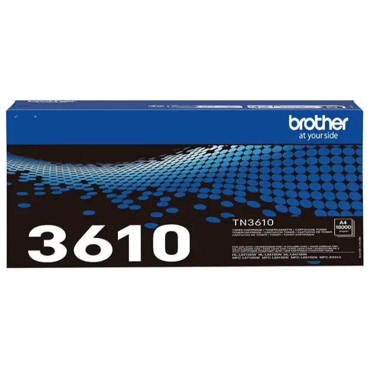 Toner Original BROTHER TN3610 Negro (18k)