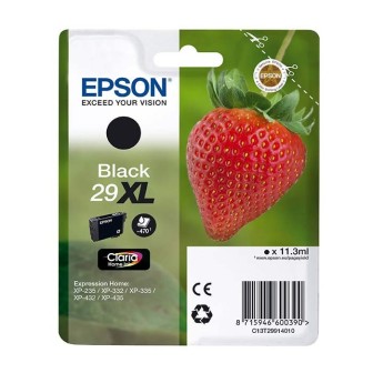 Tinta Original EPSON 29XL T2991 C13T29914012 Negro para XP235 XP332 (11. 3 ml)