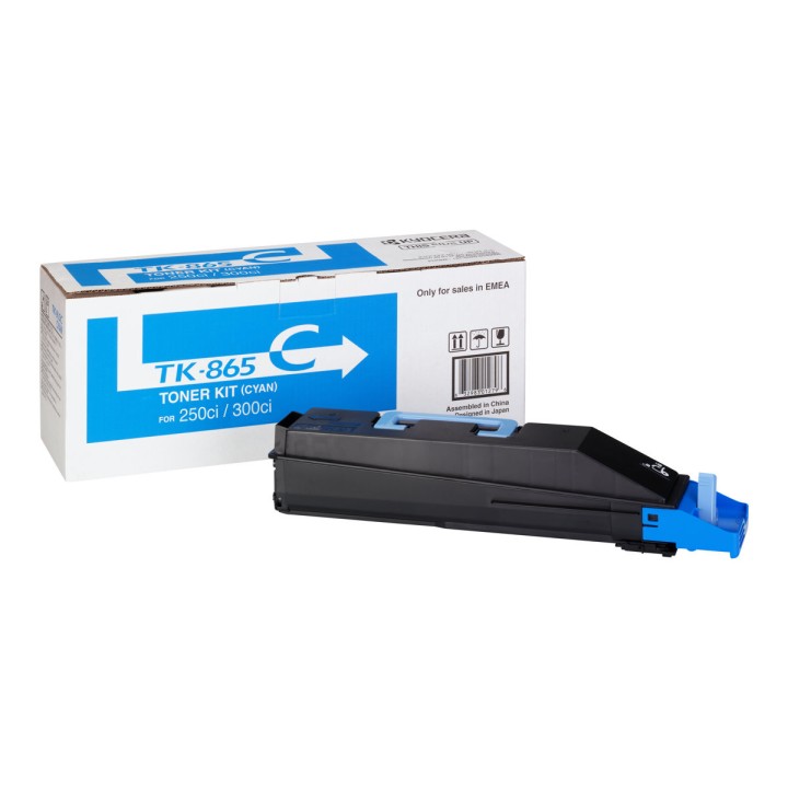 Toner Original KYOCERA-MITA TK865C 1T02JZCEU0 Cyan (12k)
