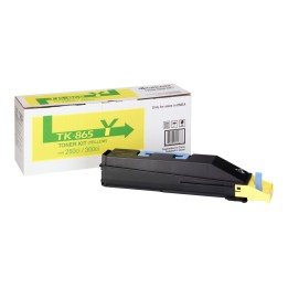 DESCATALOGADO - Toner Original KYOCERA-MITA TK865Y 1T02JZAEU0 Amarillo (12k)