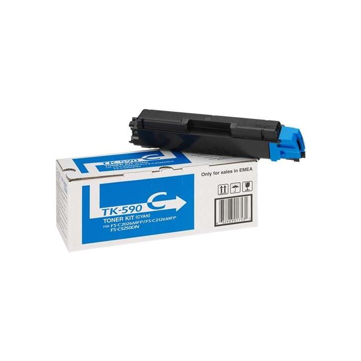 Toner Original KYOCERA-MITA TK590C 1T02KVCNL0 Cyan (5k)