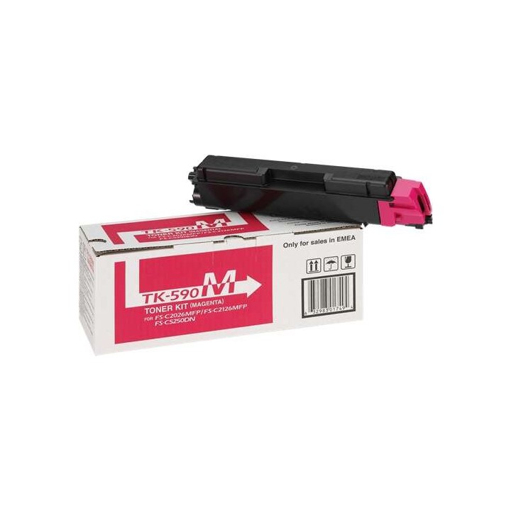 Toner Original KYOCERA-MITA TK590M 1T02KVBNL0 Magenta (5k)
