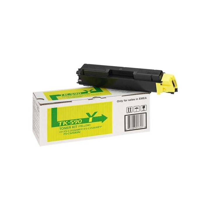 Toner Original KYOCERA-MITA TK590Y 1T02KVANL0 Amarillo (5k)
