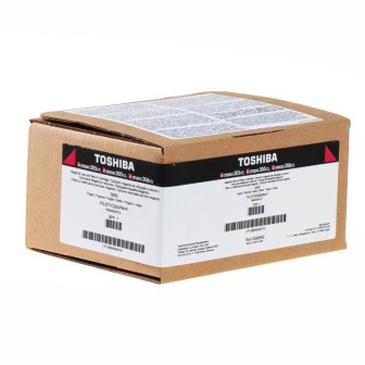Toner Original TOSHIBA T-305PM-R 6B000000750 6B000000751 Magenta para e-Studio 305CS (3k)