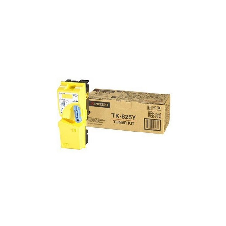 Toner Original KYOCERA-MITA TK825Y 1T02FZAEU0 Amarillo (7k)