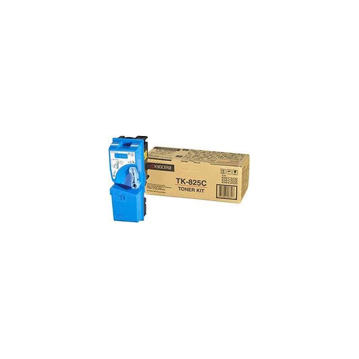 Toner Original KYOCERA-MITA TK825C 1T02FZCEU0 Cyan (7k)