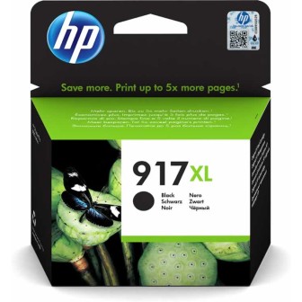 DESCATALOGADO - Tinta Original HP 917XL 3YL85AE Negro (1. 5k)