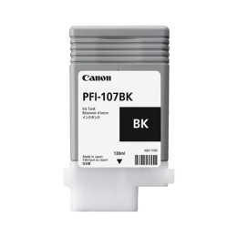 Tinta Original CANON PFI107BK 6705B001 Negro (130 ml)