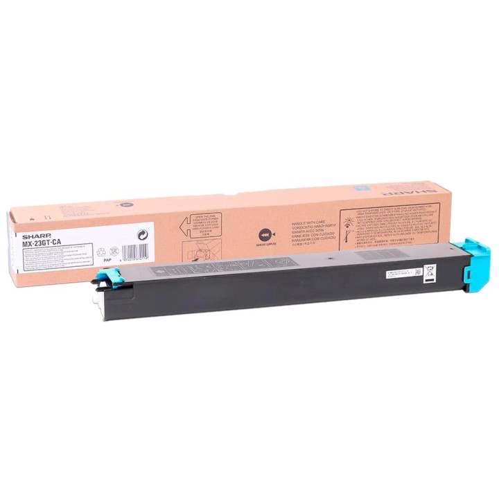 Toner Original SHARP MX23GTCA Cyan para MX2310