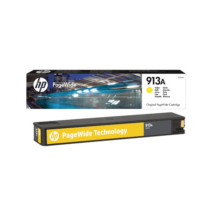 Tinta Original HP 913A F6T79AE Amarillo