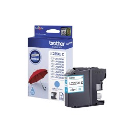 Tinta Original BROTHER LC225XLC Cyan