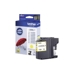 Tinta Original BROTHER LC225XLY Amarillo