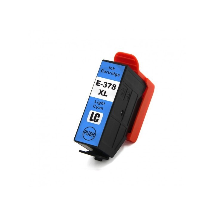 Tinta Compatible EPSON 378XL T3795 C13T37954010 Cyan Claro