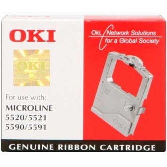 Cinta Matricial Original OKI 01126301 Negro para ML5520 ML5521 ML5590 ML5591