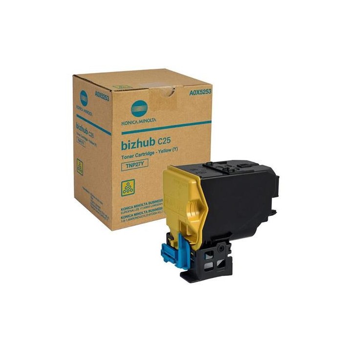 DESCATALOGADO - Toner Original KONICA MINOLTA TNP-27Y A0X5253 Amarillo para Bizhub C25