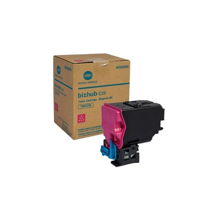 DESCATALOGADO - Toner Original KONICA MINOLTA TNP-27M A0X5353 Magenta para Bizhub C25