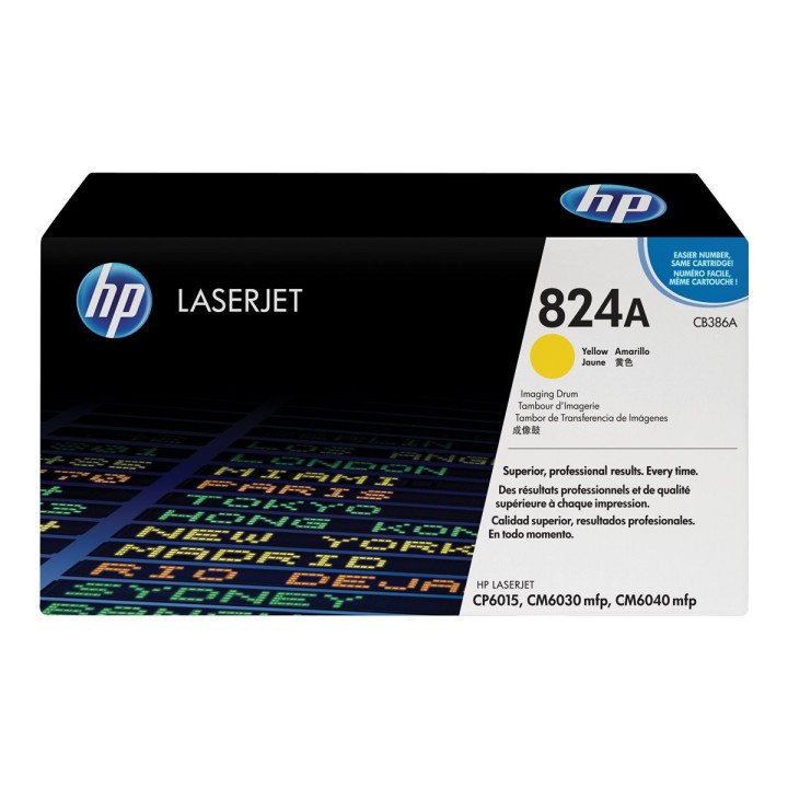 Unidad de Tambor Amarillo Original HP CB386A 824A (35k)
