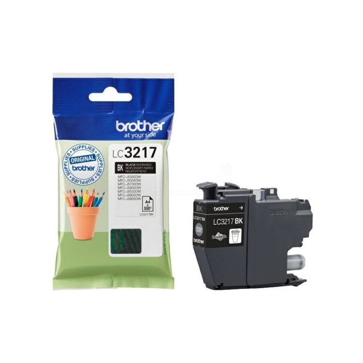 Tinta Original BROTHER LC3217BK Negro