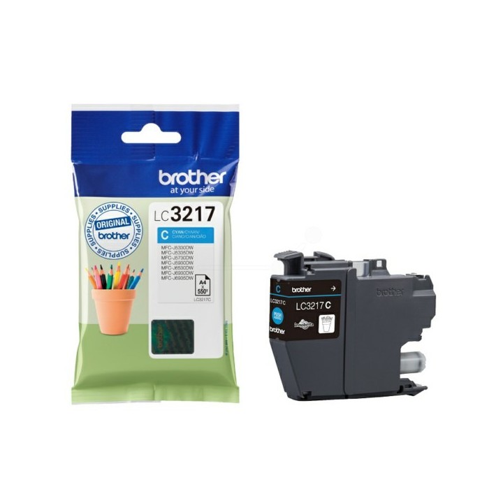 Tinta Original BROTHER LC3217C Cyan