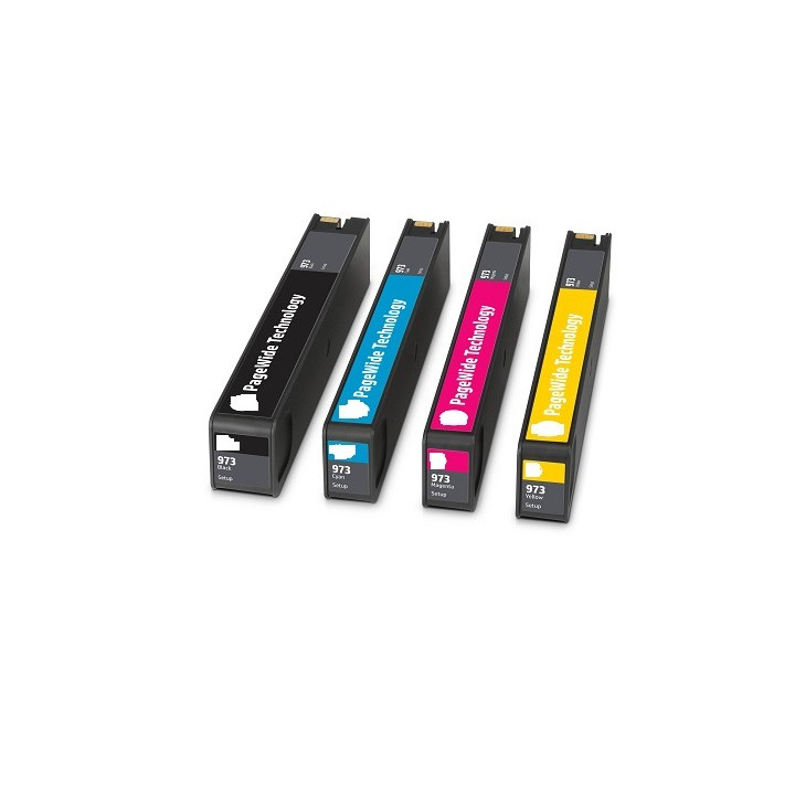 Tinta Compatible HP 973XL F6T81AE Cyan