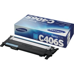 Toner Original SAMSUNG CLT-C406S Cyan para CLP-360