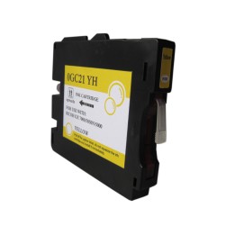Tinta Compatible RICOH GC-21Y 405535 Amarillo