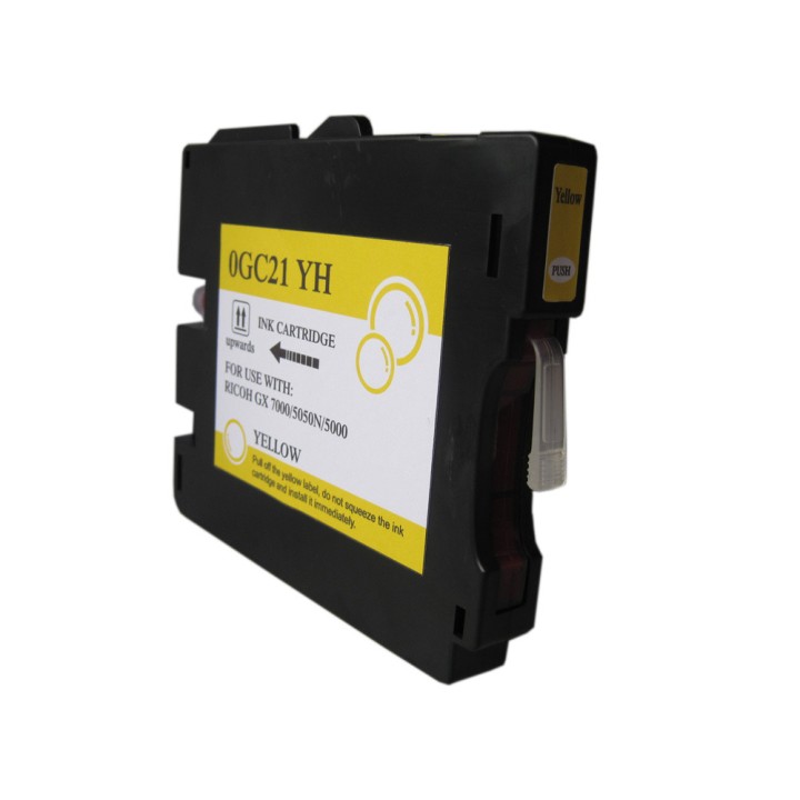 Tinta Compatible RICOH GC-21Y 405535 Amarillo