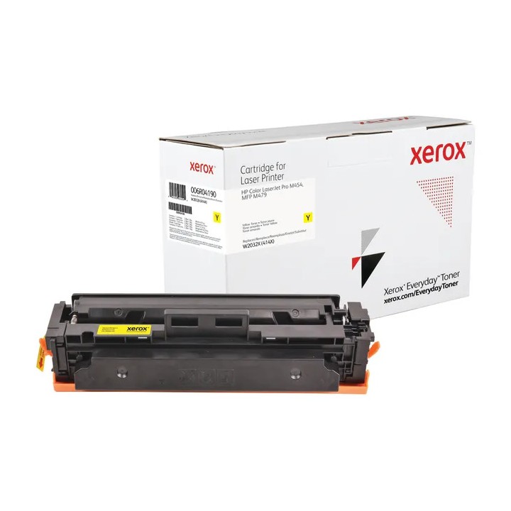 Toner Compatible XEROX para HP W2032X (415X) Amarillo (6k)