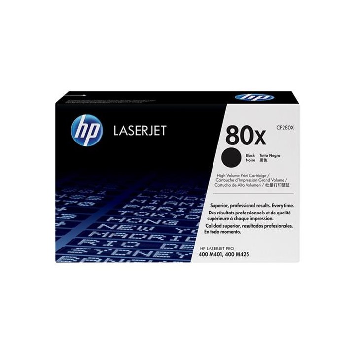Toner Original HP CF280X Negro (6. 9k)