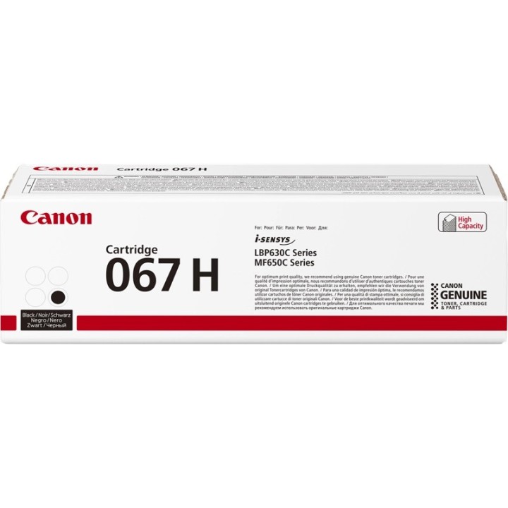 Toner Original CANON 067H 5106C002 Negro (3. 13k)