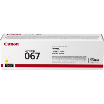 Toner Original CANON 067 5099C002 Amarillo (1. 25k)