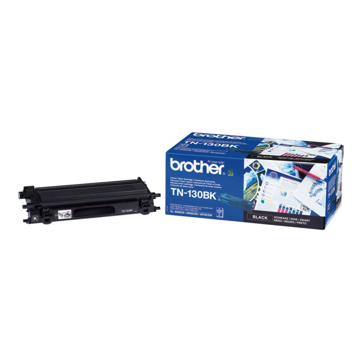 Toner Original BROTHER TN130K Negro para HL-4040 4050 4070 DCP-9040 9042 9045 MFC-9440 9450 9640 9840 (2. 5k)