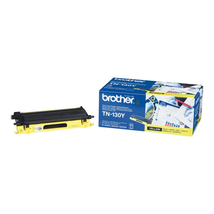 DESCATALOGADO - Toner Original BROTHER TN130Y Amarillo para HL-4040 4050 4070 DCP-9040 9042 9045 MFC-9440 9450 9640 9840 (1.