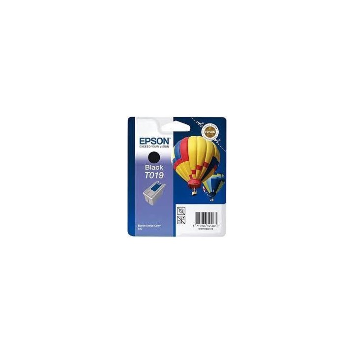 DESCATALOGADO - Tinta Original EPSON T019 T019401 Negro