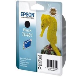 DESCATALOGADO - Tinta Original EPSON T0481 Negro para Stylus Photo R200 300