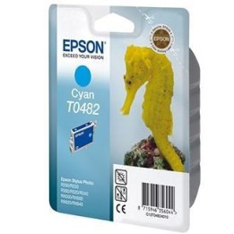 DESCATALOGADO - Tinta Original EPSON T0482 Cyan para Stylus Photo R200 300