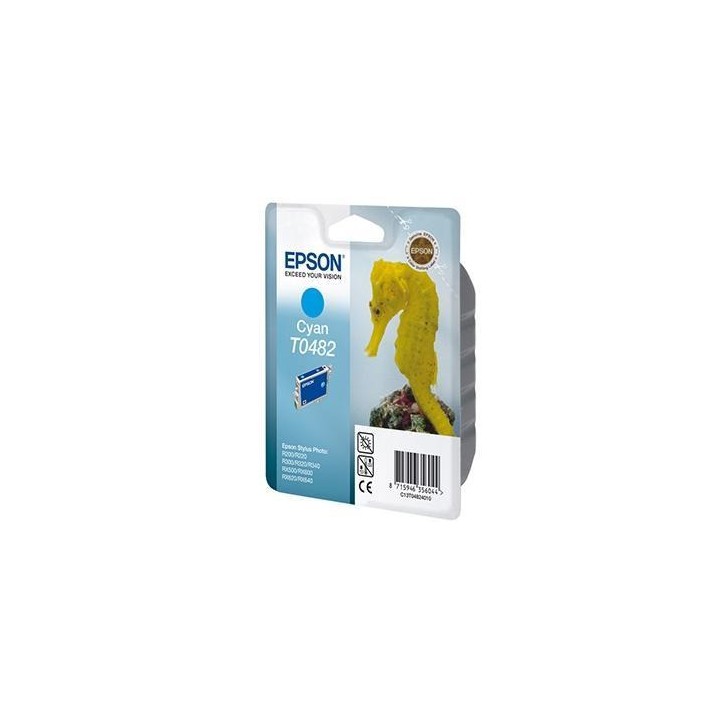 DESCATALOGADO - Tinta Original EPSON T0482 Cyan para Stylus Photo R200 300