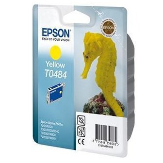 DESCATALOGADO - Tinta Original EPSON T0484 Amarillo para Stylus Photo R200 300