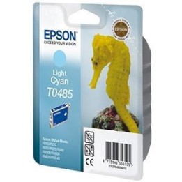 DESCATALOGADO - Tinta Original EPSON T0485 Cyan Claro para Stylus Photo R200 300
