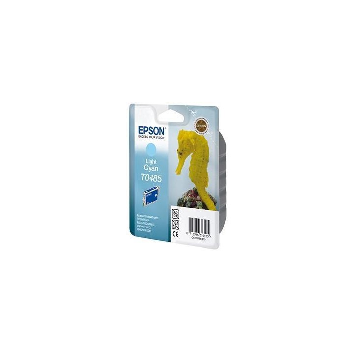 DESCATALOGADO - Tinta Original EPSON T0485 Cyan Claro para Stylus Photo R200 300
