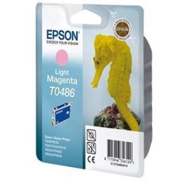 DESCATALOGADO - Tinta Original EPSON T0486 Magenta Claro para Stylus Photo R200 300