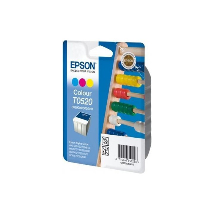 DESCATALOGADO - Tinta Original EPSON C13T05204010 T052 Tricolor